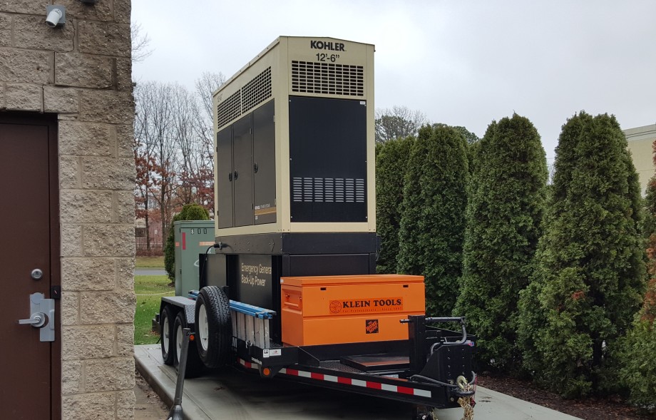 Generator in place (cropped)